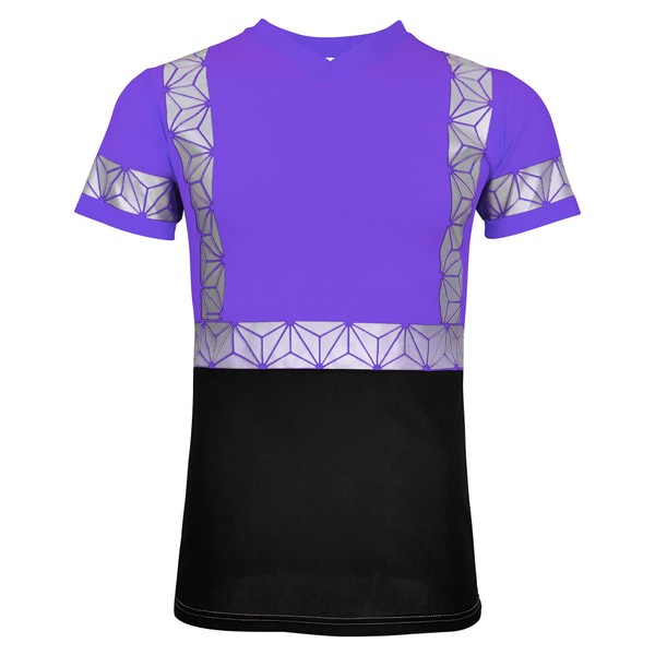 SMASYS Work Safety T Shirts, High Visibility Reflective T-Shirt, Hi-Vis