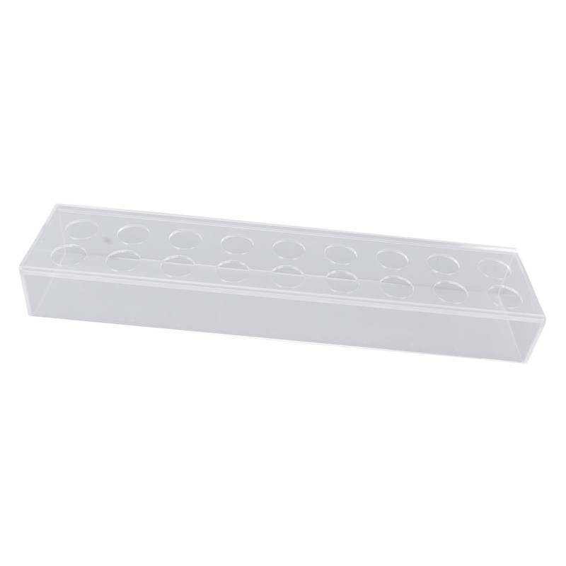 Acrylic Flower Vase Clear Rectangular Centerpiece Box Home Decoration for