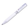 LACHIEVA LUX Pearl White Elegant Crystal Executive Metal Ballpoint Pen