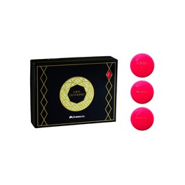 キャスコ(KASCO) ゴルフボール キラダイヤモンド レッド ダース KIRA DIAMOND