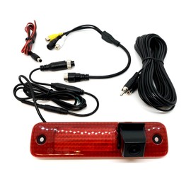 Dolphin Automotive Brake Light Reversing Camera Rear Parking Camera For Ford Transit Van 2006-2013 (Camera with 4.3" Dash Monitor)