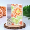 BAOFALI 3D Embossing Folder for Card Making Texture Fades Blossom