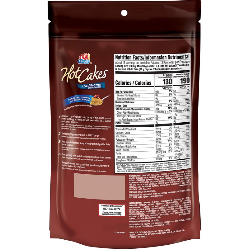 Gamesa Hotcakes Mix (1) 16 oz (463g)