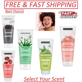 Freeman Exotic Blends, Peel Off Facial Mask, 6 fl.oz./175 mL, Select Your Scent. - Japanese Matcha Cream