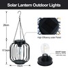 FREEPOWER Solar Lanterns Outdoor Waterproof - Set of 2 LED