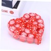 WOONEKY Luxury 24 Count Rose Scented Bath Soap Heart Box