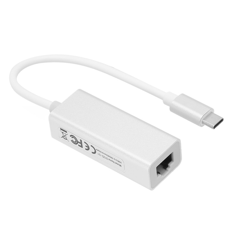 Type C to RJ45 Adapter 100M 1000M Drive Free Hot
