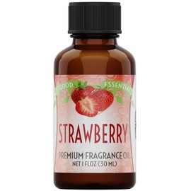 Good Essential – Professional Strawberry Fragrance Oil 30ml for Diffuser, Candles, Soaps, Lotions, Perfume 1 fl oz