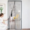 Simple Door Screen Mosquito Net (100x210cm, Gray) 5ea