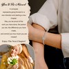 Esrial Retirement Gift for Woman Compass Bracelet Gifts for Women