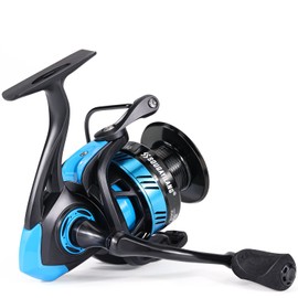 Sougayilang SL Spinning Reel 5.2:1 High Speed Metal Spool Powerful Spinning Fishing Reels Carp Fishing Pike Carbon Fibre Drag Max 25lb Fishing Reel B50