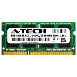 A-Tech 8GB RAM for Lenovo IdeaPad 100-14IBY, 300-17ISK, Flex 14, Y510P | DDR3 1866MHz PC3-14900 SODIMM 1.35V Non-ECC Memory Upgrade
