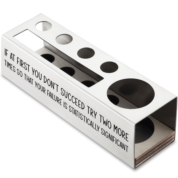 wainvniaw If At First You Don’t Succeed Pen Holder, Scientist