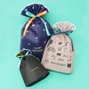 Indigo PG347 Birthday Bag LL Dinosaur Navy Wrapping Bag