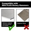 Greywolf SDS Plus Floor Scraper Kit, 5" x 11" Tile