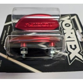 Vortex Suzuki GSXR 600 750 1000 RED Vortex Mirror Block Off Offs Plates 2011