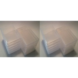 Size: normal for skat, quartet cards, accessories, 20 pieces x empty box, empty cover, plastic box, replacement cover, playing card box, card box for quartets, card games, playing cards