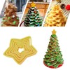 12-Piece Star Cookie Cutters, Fondant Doughnut Cookie Cutters Set, Christmas