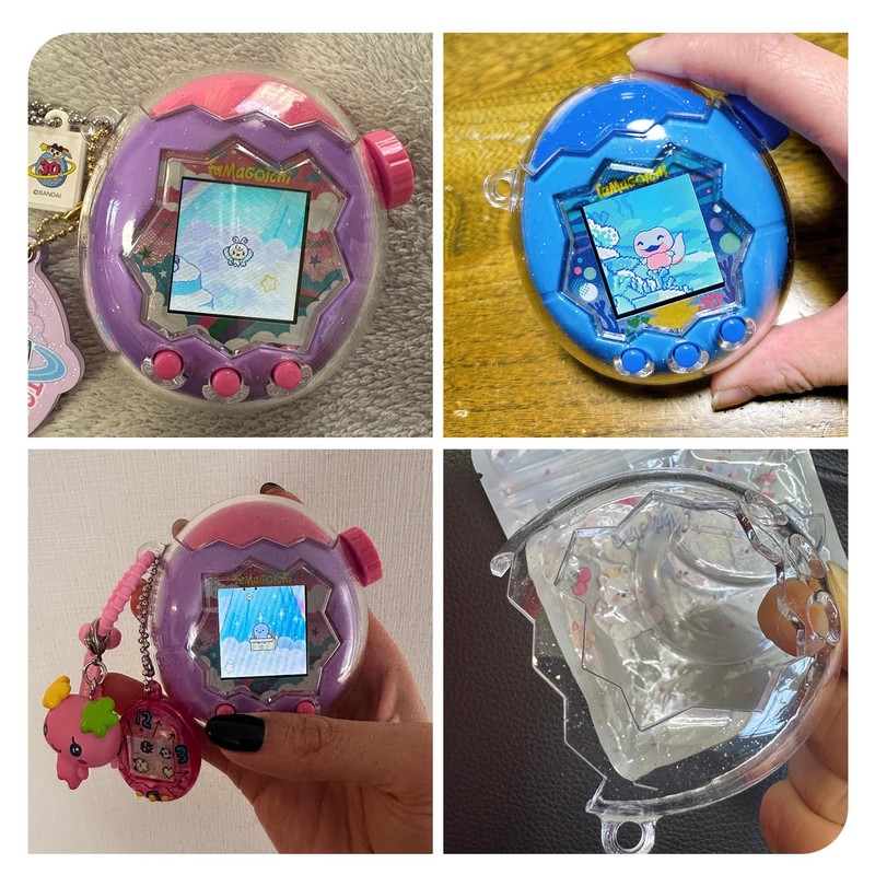 Askuru (2026) Tamagotchi Paradise Tamagotchi Paradise Case, Transparent Cover, Clear,