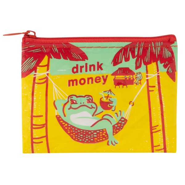 Blue Q Blue Q Coin Purse ~ Drink Money. Made