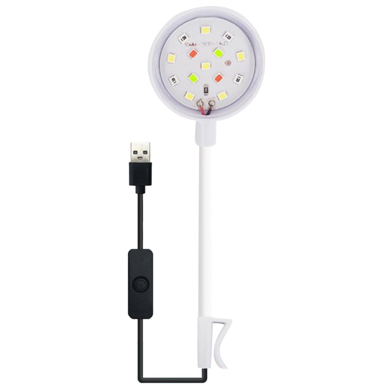 URTERYSER Lamps, Small Aquarium Fish Tank Led Light with USB