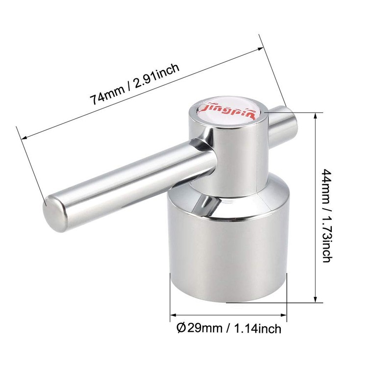 sourcing map Faucet Lever Handle,29mm Dia Single Lever Handle Replacement