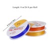QH-Shop Elastic Cords 0.8 mm Multicoloured Thread for Jewellery Making