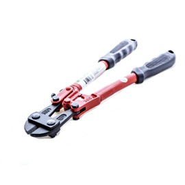 Pittsburgh 12" steel seal and cable cutter with angled grip and adjustable and replaceable jaws.