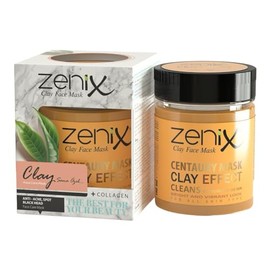 Zenix Clay Face Mask Centaury 190gr | Gesichtsmaske mit Tonerde | Gesichtskur mit Johanniskraut Öl | Gesichtspflege für Männer & Frauen - gegen Pickel, Mitesser und Unreinheiten | Kil Maskesi