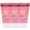 Neutrogena Clear & Radiant Daily Face Scrub Pink Grape Fruit