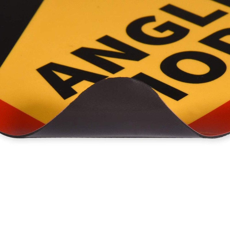 Angles Morts sign for France, sticker or magnetic, with truck