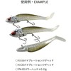 Coreman Alkaline Shad 3.5 inches (90 mm) #062 Silaou
