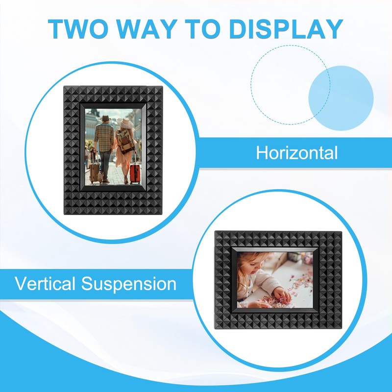 sourcing map 2 x 3 Picture Frame, 4 Pcs Mini