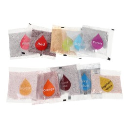 NUOBESTY 10pcs Creative Tie Dye Powder DIY Tie-dye Pigments for Clothes for Parties and Handmade Art Projects Works
