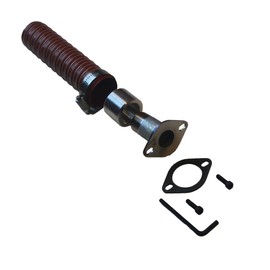 GenExhaust for WGen11500TFc Generator 1-1/2" by 1' Long Silicone tubing Exhaust Extension