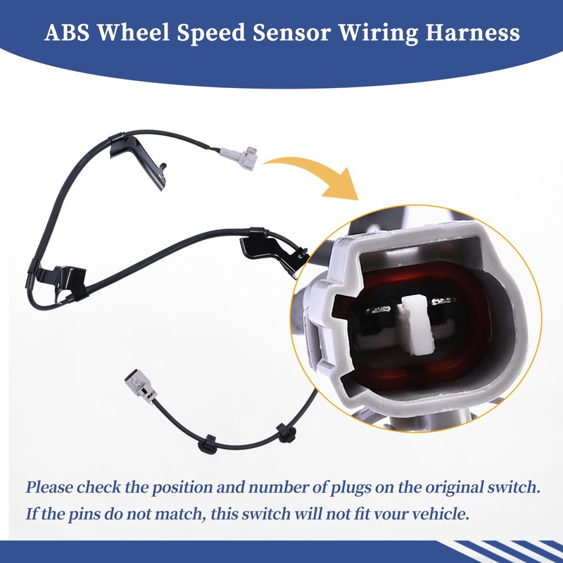 Getfarway ABS Wheel Speed Sensor Wiring Harness 89516-0C030 Compatible with