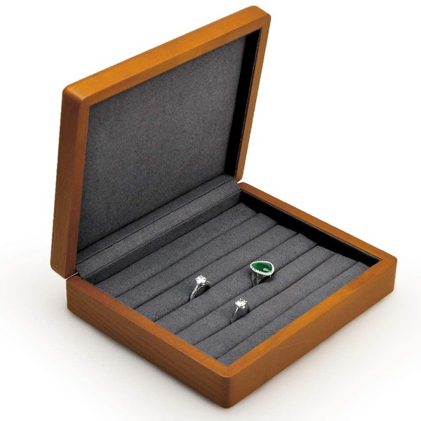 Woodten Ring Box, Jewelry Box, Ring Storage, Wooden Jewelry Box, Ring Storage Case, Solid Wood Jewelry Storage Box, Large Capacity, Stackable Solid Wood Jewelry Box, Ring Storage, Bracelet Storage,