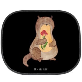 Mr. & Mrs. Panda Car Sun Shade Otter Bouquet - Gift, Sun Protection Car Window, Sun Protection Children, Sun Visor Car, Cute, Otter