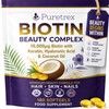 Puretrex Biotin 10, 000mcg Hair Skin and Nails Vitamins, 180