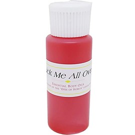 TCEShop Lick Me All Over Scented Body Oil Fragrance [Flip Cap - Red - 2 oz.] - ID#3796