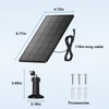 Solar Panel for Automatic Chicken Coop Door – 360° Rotating