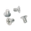 Replacement screws for angle strike plates in combination with model