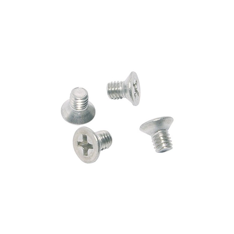 Replacement screws for angle strike plates in combination with model