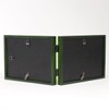 Lawrence Frames Collection Hinged Double Horizontal Wood Picture Frame Gallery,