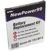 NP99sp Battery Kit for Garmin RV 770 LMT-S with Tools, How-to Video and Extended Life Battery