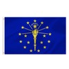 LARGE Indiana Flag, 3x5Ft Indiana State Flags Banner For Indoor
