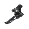 Shimano FD-TZ500 6-speed MTB front derailleur, down swing, top pull,