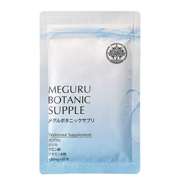 Domestic Potassium Supplement MEGURU BOTANIC Supplement Beauty Meguru Supplement Sea Potassium Fiber Silica 1 Bag