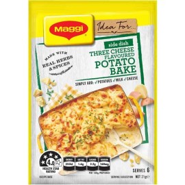 Maggi Side Dish Three Cheese Flavoured Potato Bake 21g