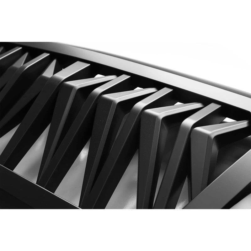 TopAlpha For Jeep Wrangler JK JKU 2007-2018 Front Shark Grille